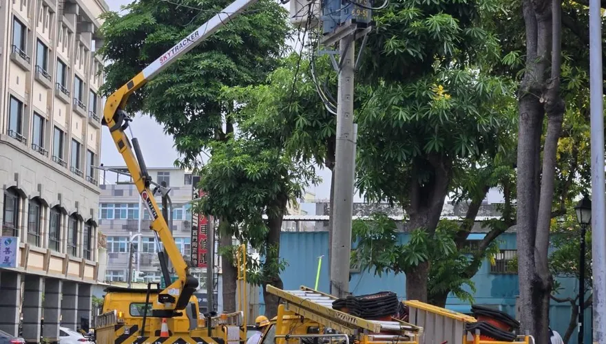 松鼠碰電桿釀故障！高雄148戶清晨停電　台電：已復電