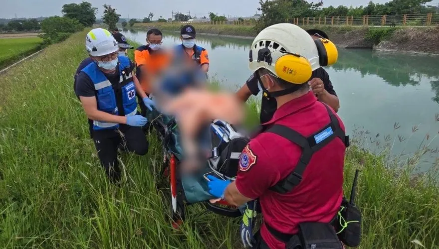 台南嘉南大圳女子落水　緊急救起命危送醫不治