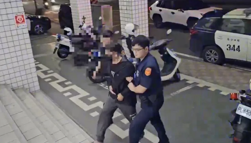 影/新北泰山小吃店雨夜失竊　小偷剪監視器電線仍遭逮