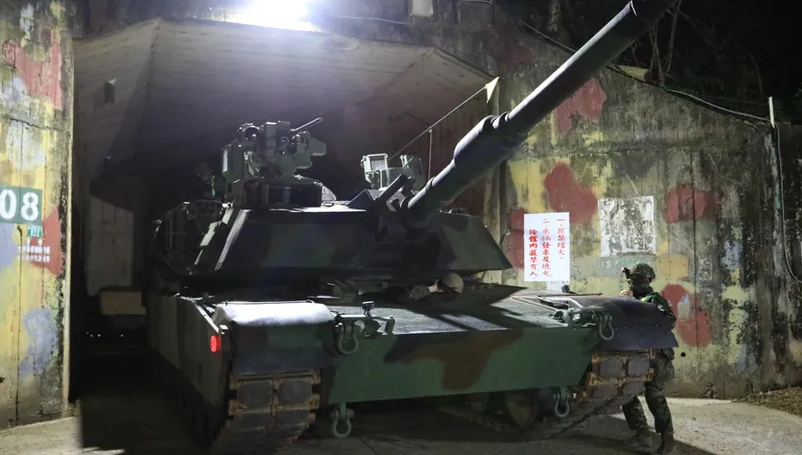 M1A2T戰車傳缺料、妥善低？　584副旅長：96%高妥善率