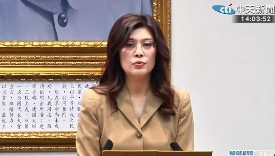 行前說明會發表長篇演說　鄭麗文：盼美對國民黨更深層信任