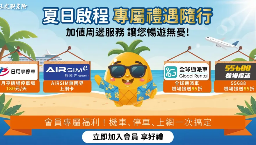 夏日出遊先看這！旺旺友聯網投好康齊發 從接送到海外上網全方位守護