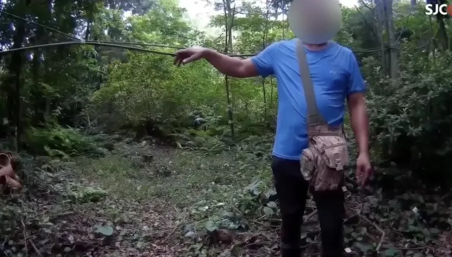 影/男子陽明山農場偷電纜　人贓俱獲求饒「把東西還你」