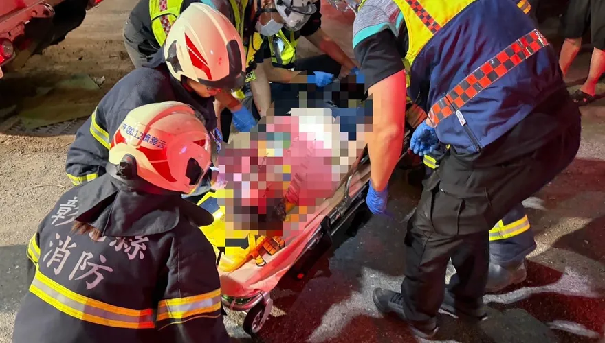 彰化火鍋店父女收攤遇劫慘死！她頭部變形　司機疑毒駕