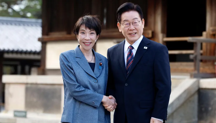 影/另類外交話題！高市早苗訪韓與李在明大聊官邸鬧鬼傳聞