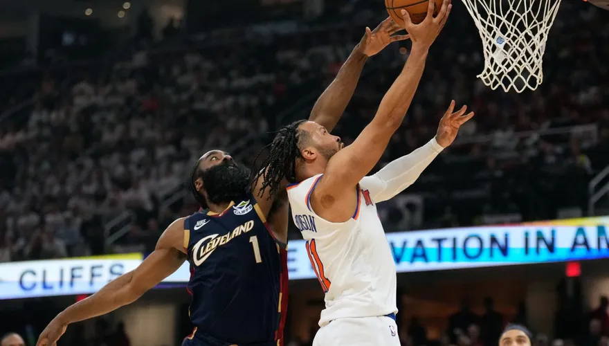 NBA/尼克直落3聽牌！布朗森轟30分輕取騎士　總冠軍賽差一步
