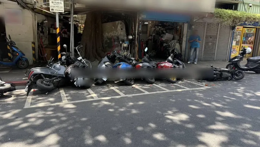 大快人心！台北34歲男雙重毒駕毀10車遭「預防性羈押」
