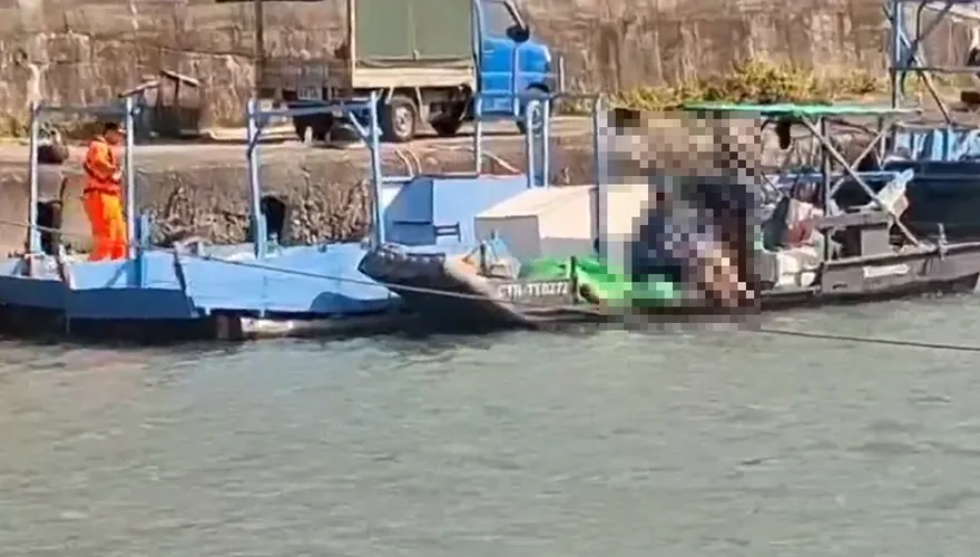 中颱薔蜜發威！台東漁民繫繩落海獲救　綠島蘭嶼船班停航