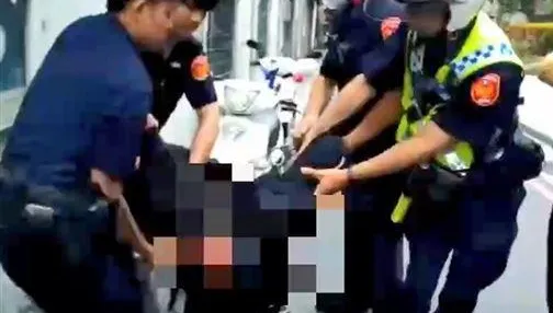 直接硬來太恐怖！新北噁男跟蹤正妹進社區　還咬傷警察