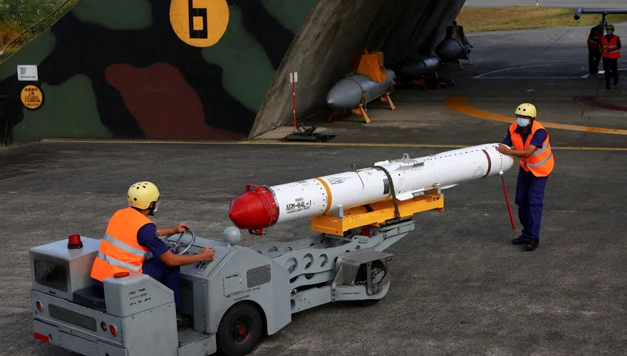 路透驚爆：台灣2029年前擁1850枚「魚叉+雄風」反艦飛彈