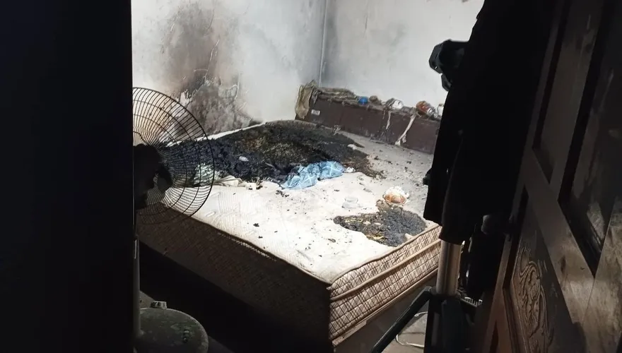 新店夫妻吵架丈夫縱火燒屋　檢方複訊後聲請羈押
