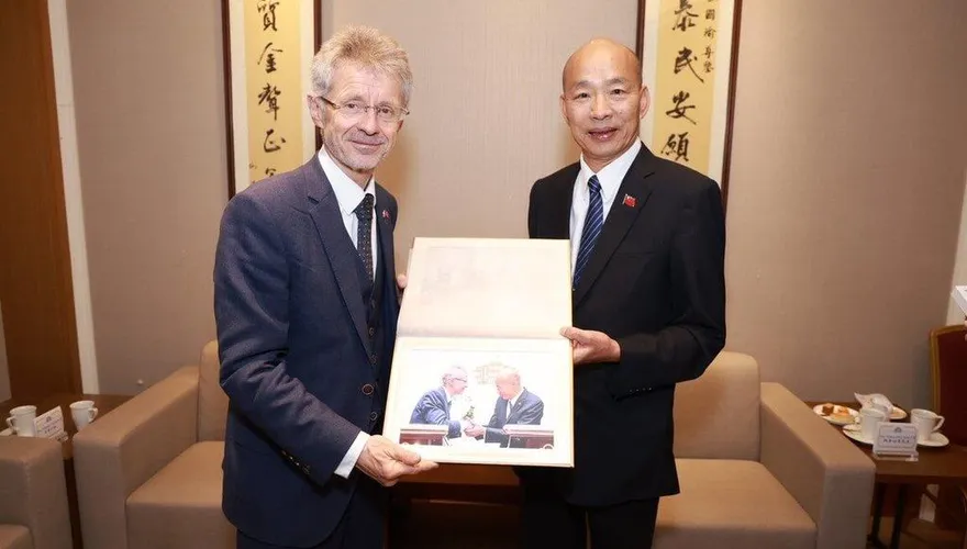 韓國瑜官邸再晤捷克議長韋德齊！坦言國際情勢快速變動