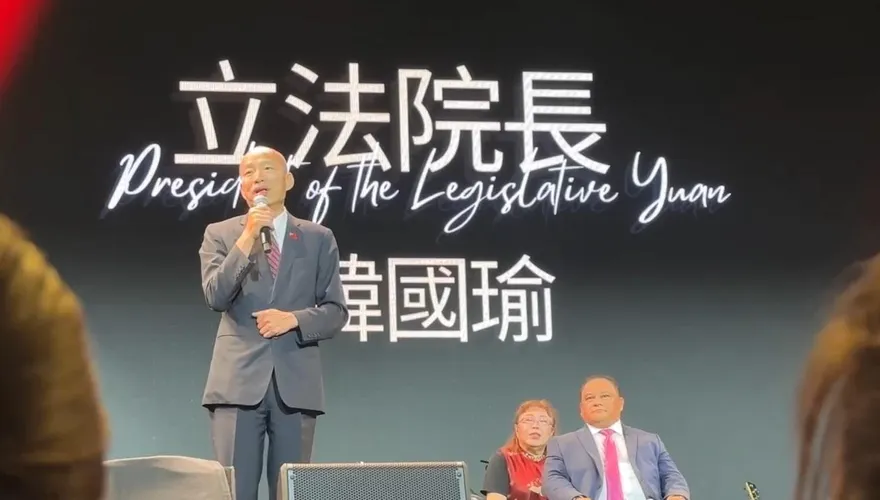 獨/參加川普牧師佈道大會　韓國瑜：立院開會前幫祈禱！暴戾之氣應該會降