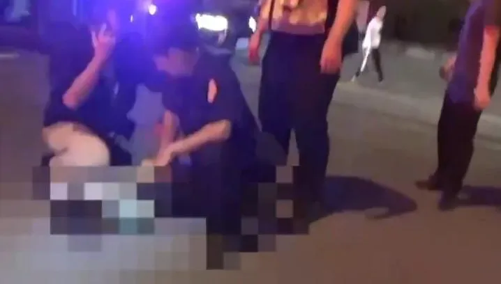影/嘉義男毒駕連環撞引眾怒　跑警局求援當場被逮