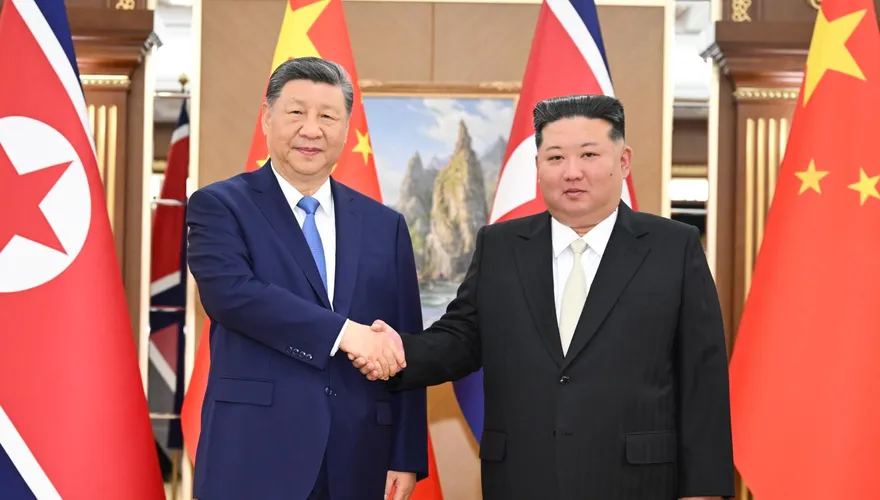 習金會登場！習近平提4點「堅持」　對金正恩支持「不改變」