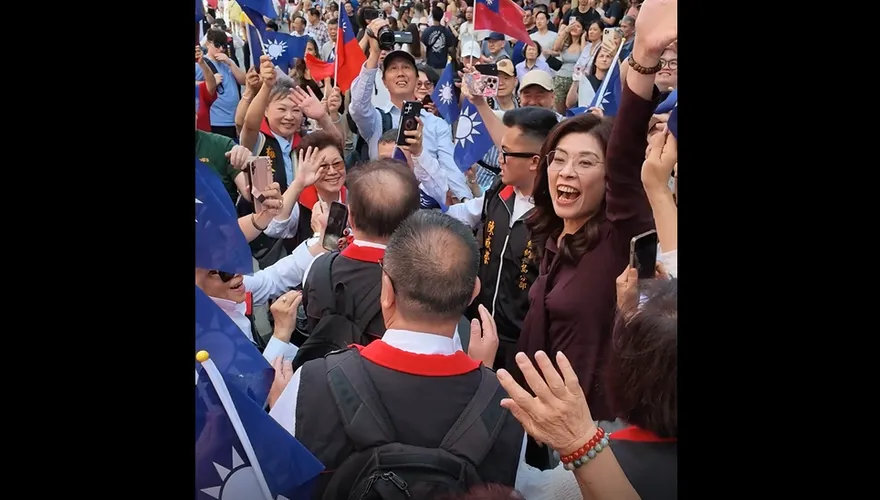 影/鄭麗文轟動紐約！見20年前陪馬英九訪美照片　她感慨發聲
