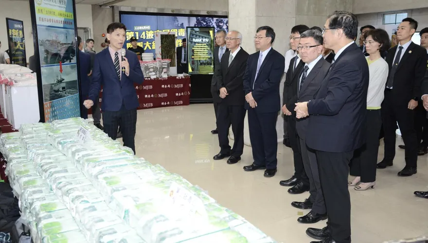 全台六大系統緝毒專案　20天抓毒犯2225人