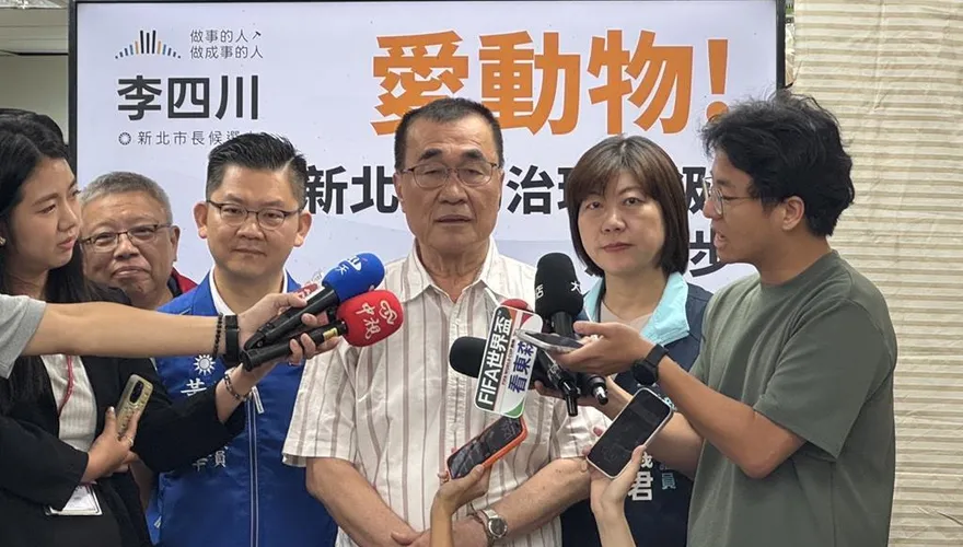 李四川三重台語發音遭綠營圍剿！侯友宜：聽得懂最重要