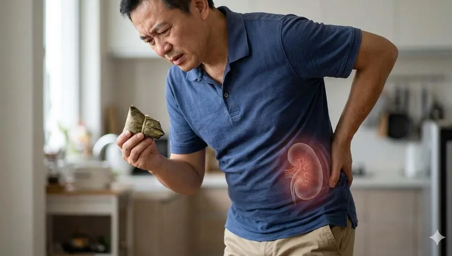 吃粽子吃到心律不整！醫搖頭：傳統粽子藏高鹽、高磷、高鉀
