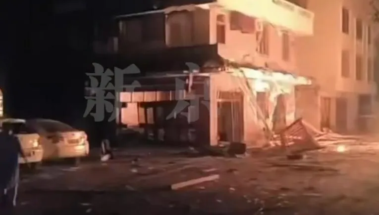 影/轟天巨響！廣西驚傳爆炸釀7死17傷　樓房震垮玻璃全碎