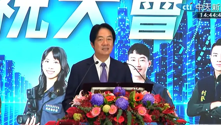 賴清德、卓榮泰出席警察節大會　總統宣示「毒駕零容忍」