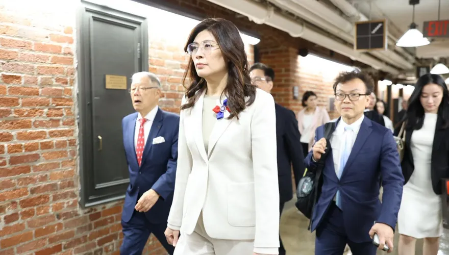鄭麗文拜會美國國會！驚爆美議員「抖出黑幕」：有人試圖干擾交流