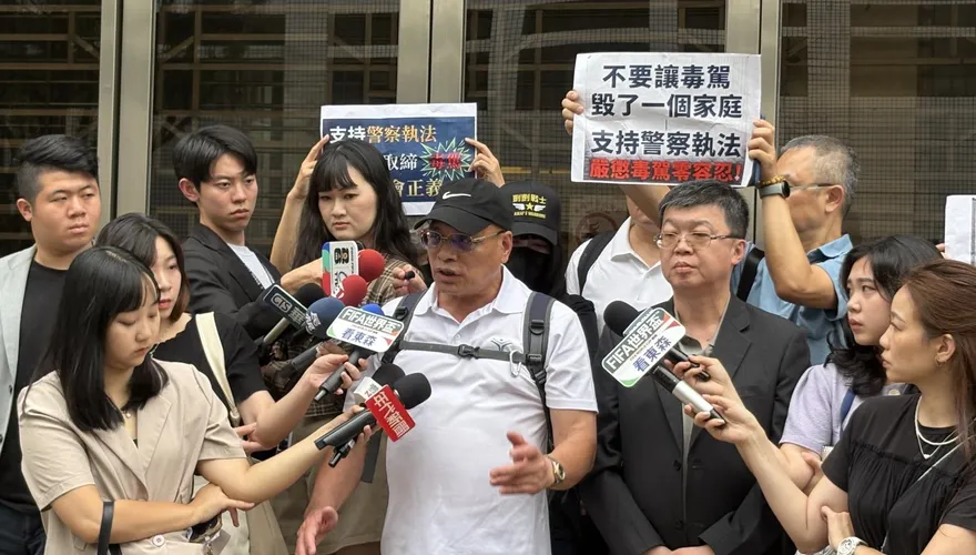 所長劉宗鑫遭毒駕拖行殉職二審！稚子吐心聲：我也想要有個爸爸