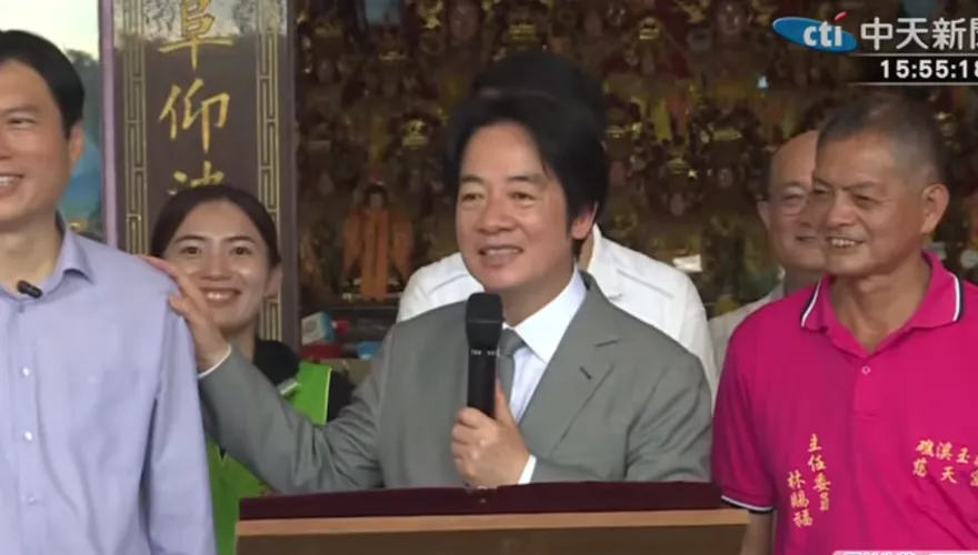 影/賴清德到宜蘭拚了！讚林國漳「選作女婿也不失禮」