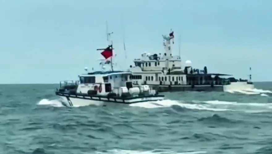 端午前夕金門海域緊張升級！海巡署強勢驅離陸海警船