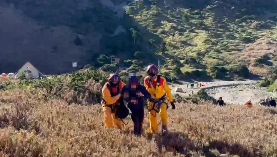 女山友攀南湖大山「高山症狂吐」　黑鷹急救援送醫