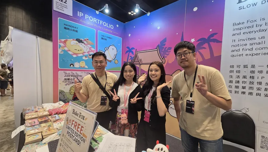 曼谷THΞPOP角色IP展落幕！台灣原創大軍驚豔泰國