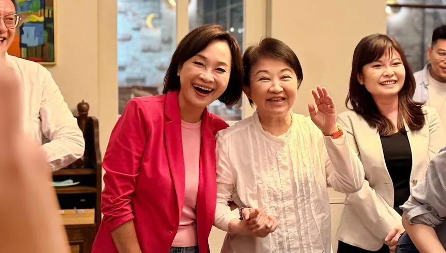盧秀燕設宴款待柯志恩　傳授過來人經驗：面對挑戰要相信自己