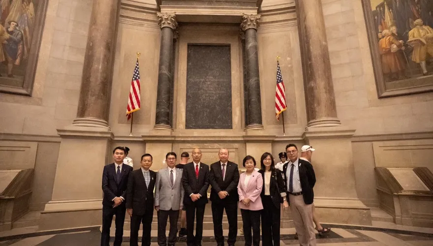 韓國瑜會晤戰爭部及白宮官員　盼美方持續協助讓世界看見台灣