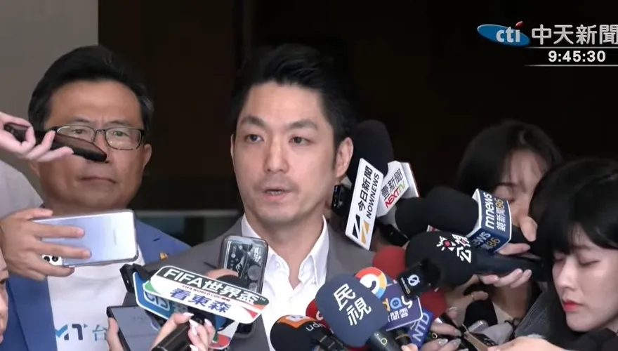 沈伯洋衝內湖勘災！蔣萬安：我不做任何評論