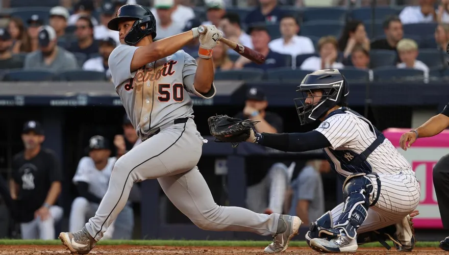 MLB/撲壘手折無大礙！李灝宇首扛中心打線　2安2打點勝洋基