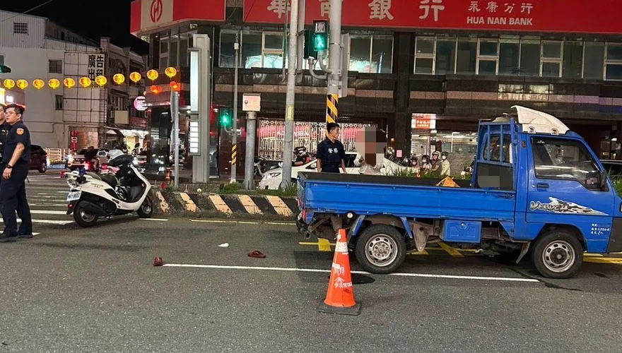 影/台南嬤遭阿公開貨車「輾過捲入車底」！骨折凹陷命危