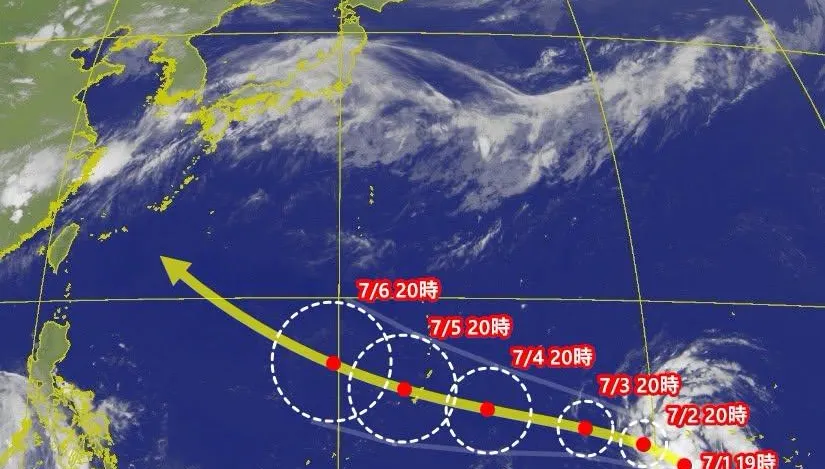 準巴威颱風「挑戰風王」！粉專曝路徑：對台影響變數大