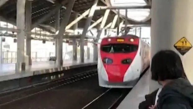 普悠瑪號險出大事！嘉義站旅客越線拍照「遭擦撞衣角」