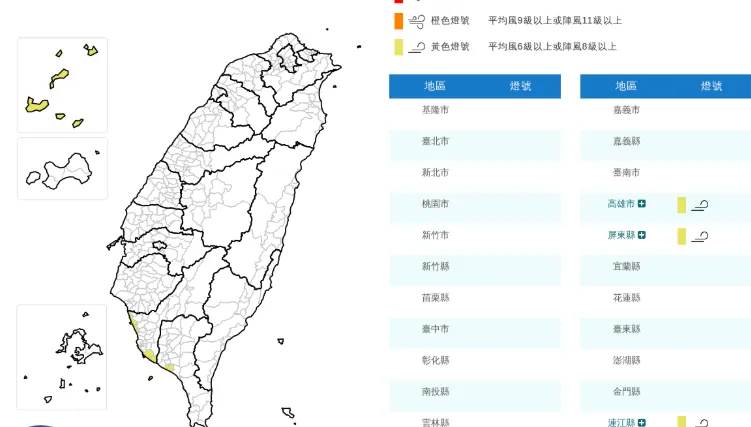 起風啦！3縣市發陸上強風特報、外出注意