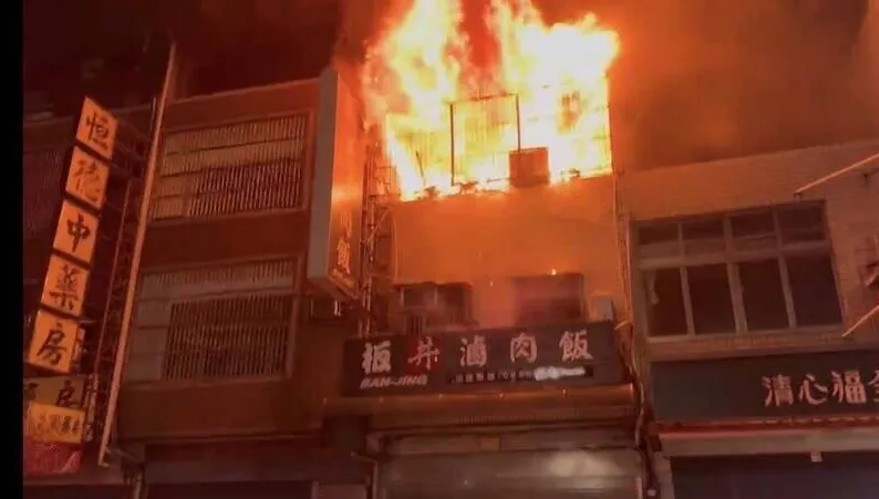 桃園八德透天厝深夜頂樓加蓋惡火　42歲男90%燒燙傷不治