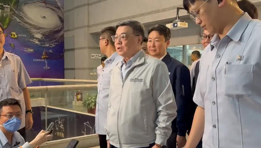 巴威來襲！卓榮泰：上次淹水處提高警覺、防花蓮堰塞湖滲流