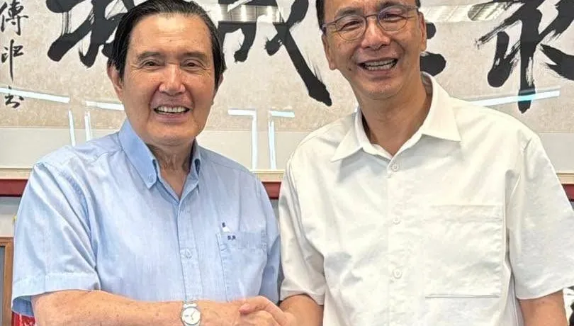 看望馬英九「提前祝壽」！朱立倫曝「從生活聊到國家發展」