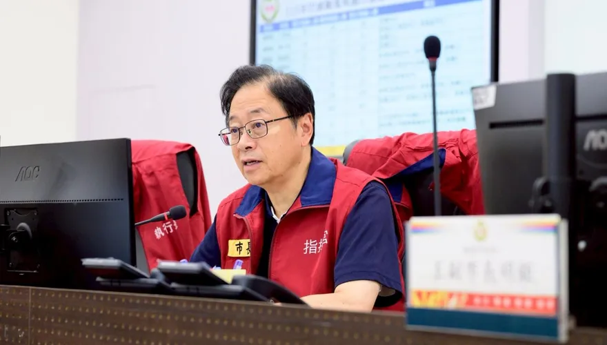 巴威颱風持續影響　張善政主持工作會議：全力防災搶修、注意安全