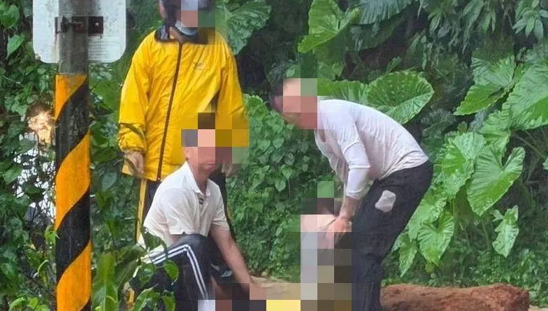 竹東「女大生4人去3人回」悲劇！「頭卡護欄斷魂」還原現場