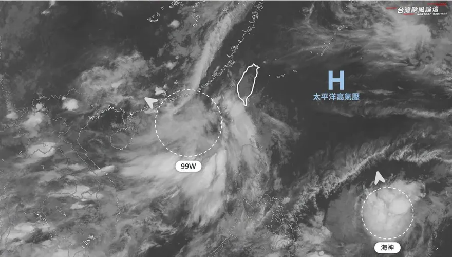 「高低壓氣流+地形」南部颳8級風　7縣市急發陸上強風特報