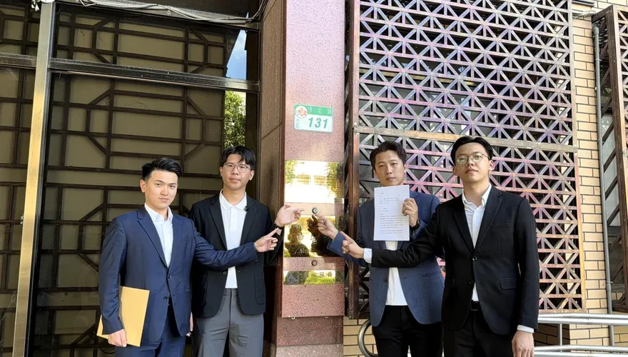 「一油害全台」怒轟閣揆怠惰！藍營青年軍赴北檢告發卓榮泰廢弛職務罪