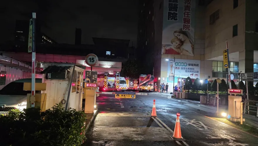 耕莘醫院工安意外！工人墜入水塔平台不治　院方：非溺水身亡