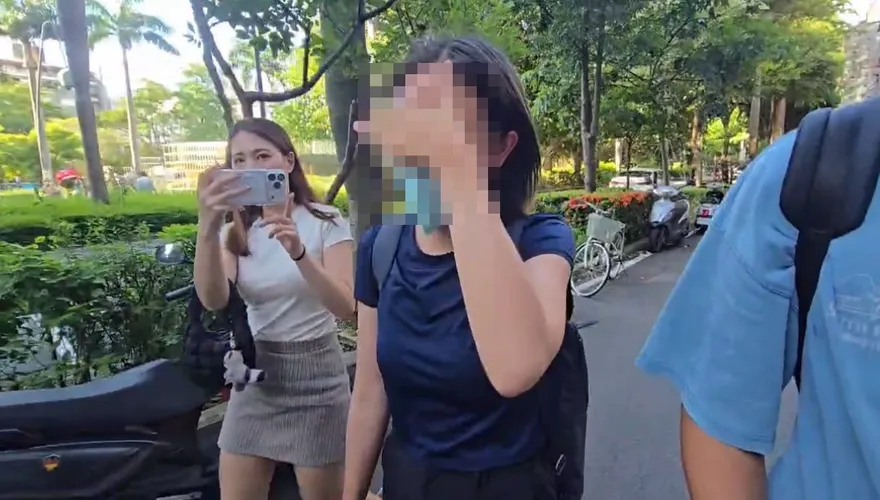 影/陽明交大教授砍死連襟　家屬重回現場不發一語