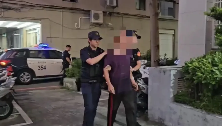 影/新莊醉男公園內遭砍胸部濺血　警速逮嫌犯到案