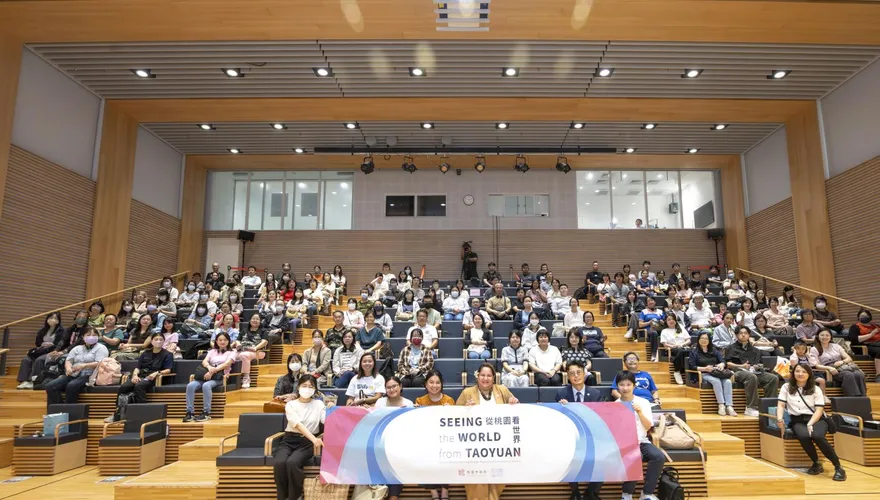 從桃園看世界講座馬紹爾場　大使卡蒂爾分享海洋文化傳承、氣候變遷威脅、核試歷史